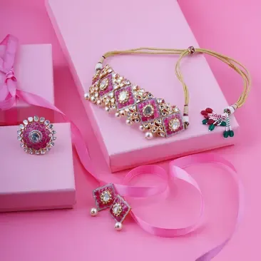 Polki Choker Set