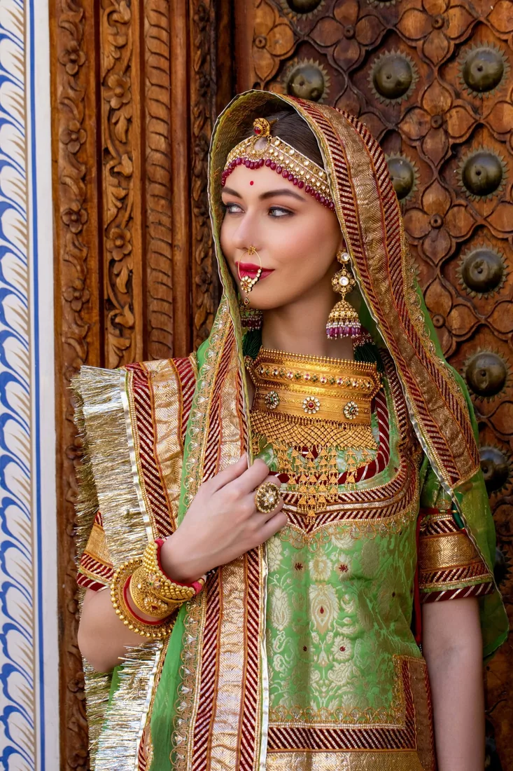 Prekasha Rajputi Bridal Set