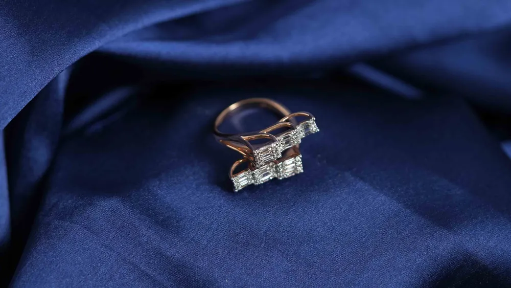 Rose Gold Diamond Ring