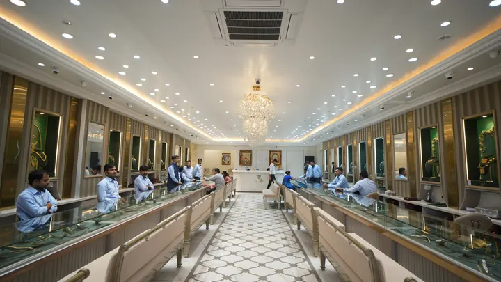 JKJ Jewellers Jagatpura showroom, photo 3